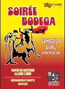 La grande bodega des Biou'cans Alleins le 19 avril à partir de 19h