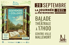 Balade théâtrale samedi 20 septembre 2025 à 17h