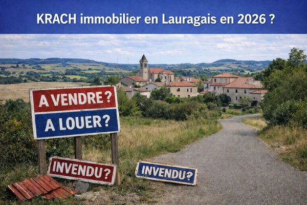 Krach immobilier 2026 en Lauragais | L'avis de l'expert
