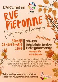 GRANDE RUE PIETONNE DES COMMERCANTS SAMEDI 28 SEPTEMBRE 2024
