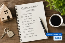 Visiter une maison checklist | Guide complet 2026