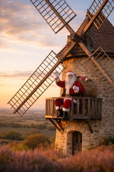 Si le Père Noël vendait sa maison dans le Lauragais…