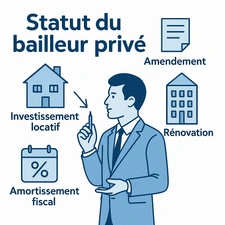 Le nouveau statut du bailleur privé (2026)