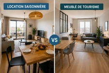 Quelle est la différence entre location saisonnière et meublé de tourisme ?