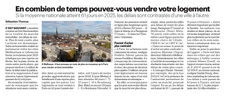 En combien de temps pouvez-vous vendre votre logement ?