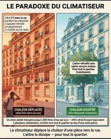 🌳 Le paradoxe du climatiseur