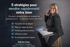 🏡 5 stratégies pour vendre rapidement votre bien immobilier