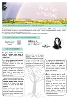 FLASH INFO DE L'IMMO - 2 -