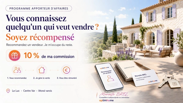 Property Referral Agent – Le Luc