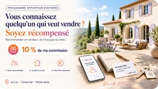Apporteur d’affaires immobilier - Le Luc