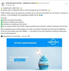 9 ans chez CAPIFRANCE 💙🤩🏡