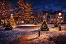 Fêtes de Noël et Immobilier à Lons-le-Saunier
