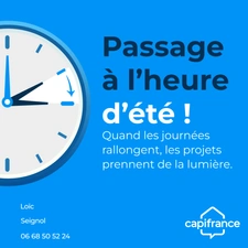 ⏰ —[ UNE HEURE EN MOINS, DES PROJETS EN PLUS ! ]— ☀️