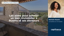 Les aides pour acheter un bien immobilier à Ruoms et ses alentours