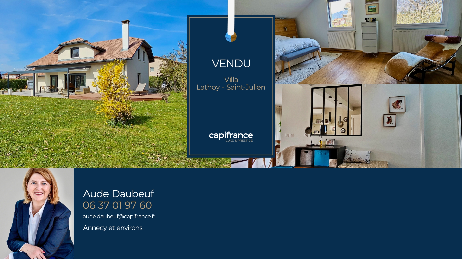 Vente réussie d’une villa de standing, accompagnement sur mesure