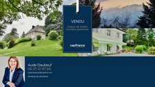 Une Maison de Maître vendue à la frontière genevoise