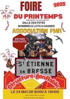Foire de Saint-Etienne-en-Bresse du 24.05.2025