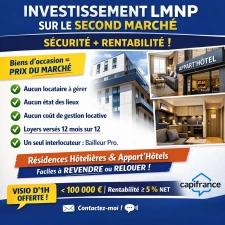 🥈 Second marché LMNP : l’alternative intelligente au neuf survalorisé