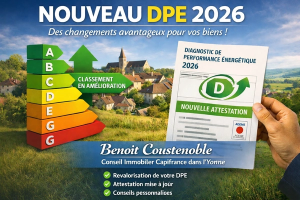 Bonne nouvelle : le DPE évolue en 2026 !