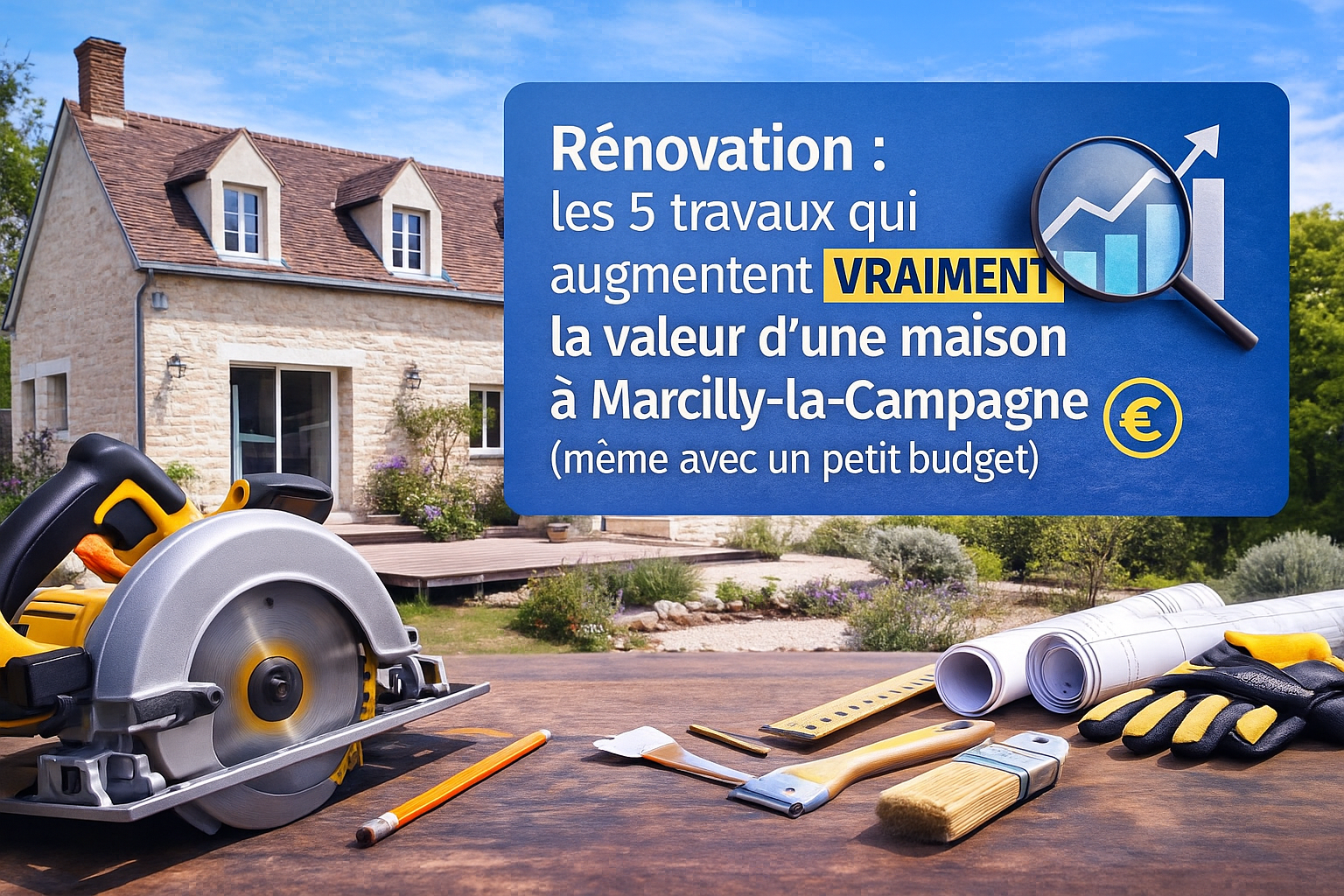 Rénovation : les 5 travaux qui augmentent VRAIMENT la valeur d’une maison