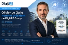 Olivier Le Gallo, nouveau président de DigitRE Group