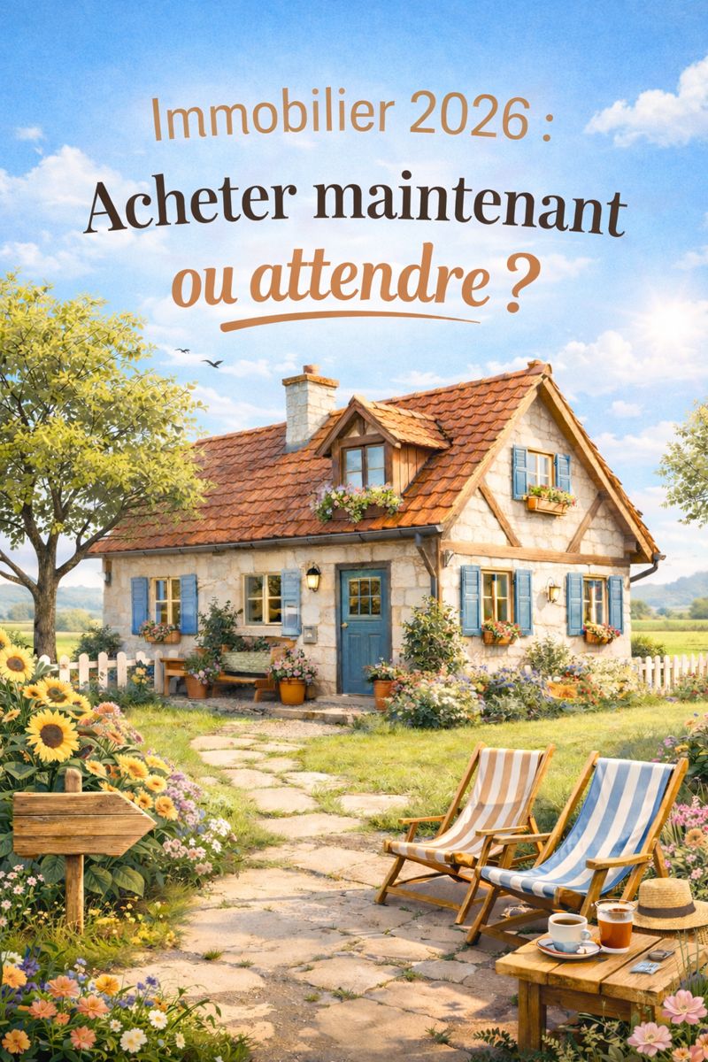 🏡 Immobilier 2026 : Faut-il acheter maintenant ou attendre ?