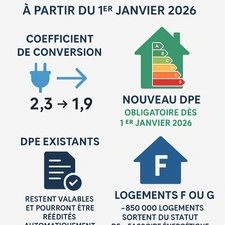 Ce qui change pour le DPE à partir du 1er janvier 2026