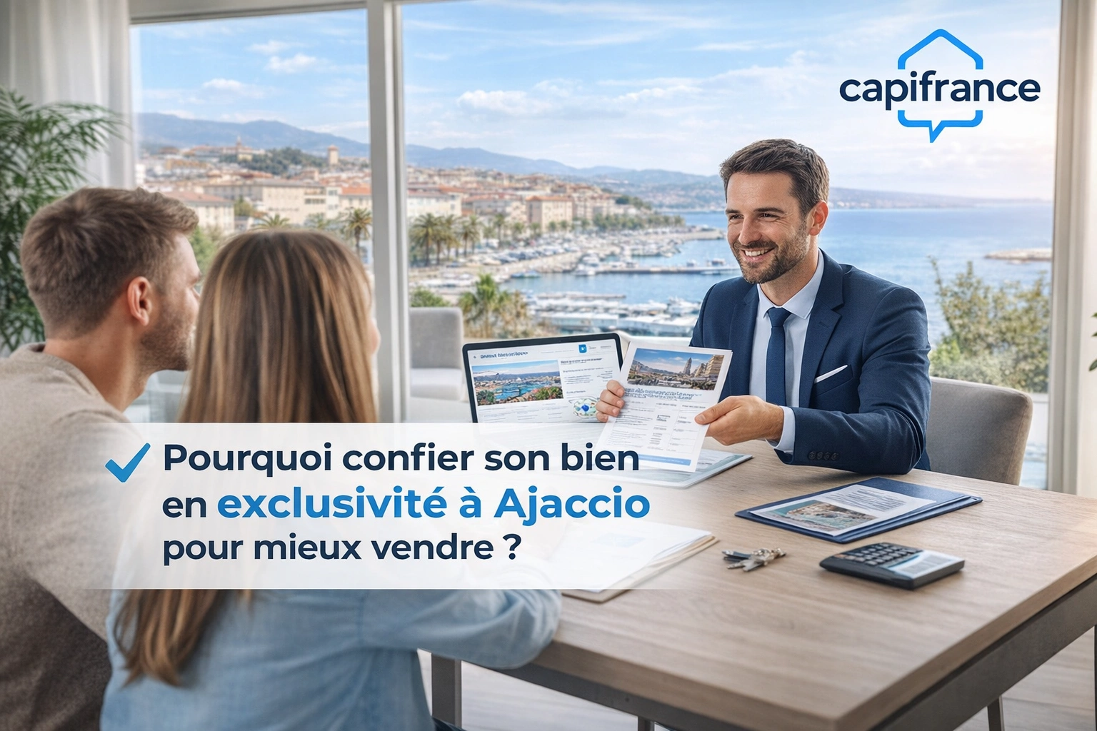 Pourquoi confier son bien en exclusivité pour mieux vendre à Ajaccio ?