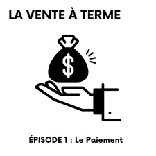 LA VENTE À TERME
