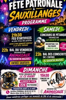 FETE PATRONALE SAUXILLANGES