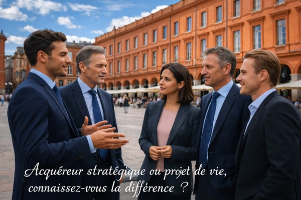 Les profils d’acquéreurs en cession d’entreprise à Toulouse
