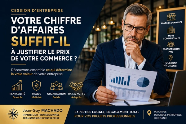 Votre chiffre d'affaires suffit-il à justifier le prix de votre commerce ?