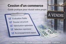 Cession d’un commerce : guide pratique pour réussir votre projet