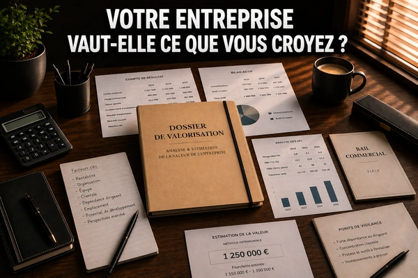 Votre entreprise a-t-elle pris ou perdu de la valeur ?