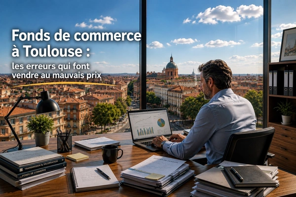 Fonds de commerce à Toulouse : les erreurs qui font vendre au mauvais prix