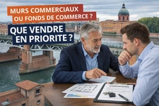 Murs commerciaux ou fonds de commerce : que vendre en priorité ?