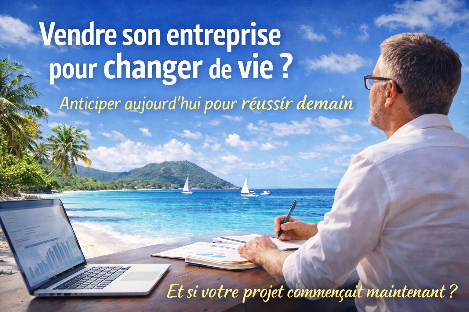 Vendre son entreprise pour changer de vie : anticiper pour réussir