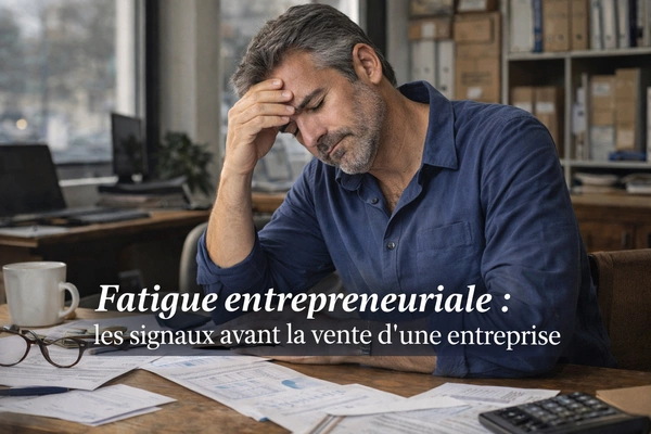 Fatigue entrepreneuriale : les signaux qui précèdent la vente