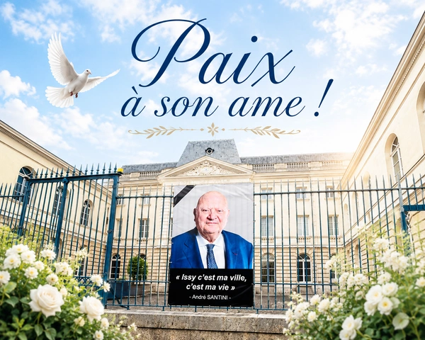 🏛️ Hommage à Monsieur André Santini, une figure marquante d’Issy-les-Moulineaux
