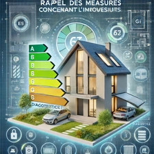 RAPPEL DES MESURES CONCERNANT L’IMMOBILIER AU 01/01/2025
