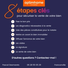 Vendre son bien immobilier à Franconville : "les 8 étapes clés"