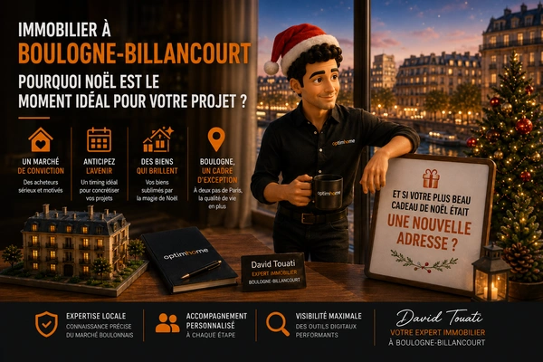 Noël et Immobilier à Boulogne-Billancourt : Quand la Magie Opère