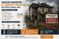 🏚️ Maison inhabitée : le gouffre financier silencieux