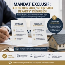 Mandat exclusif : attention aux “nouveaux départs” déguisés