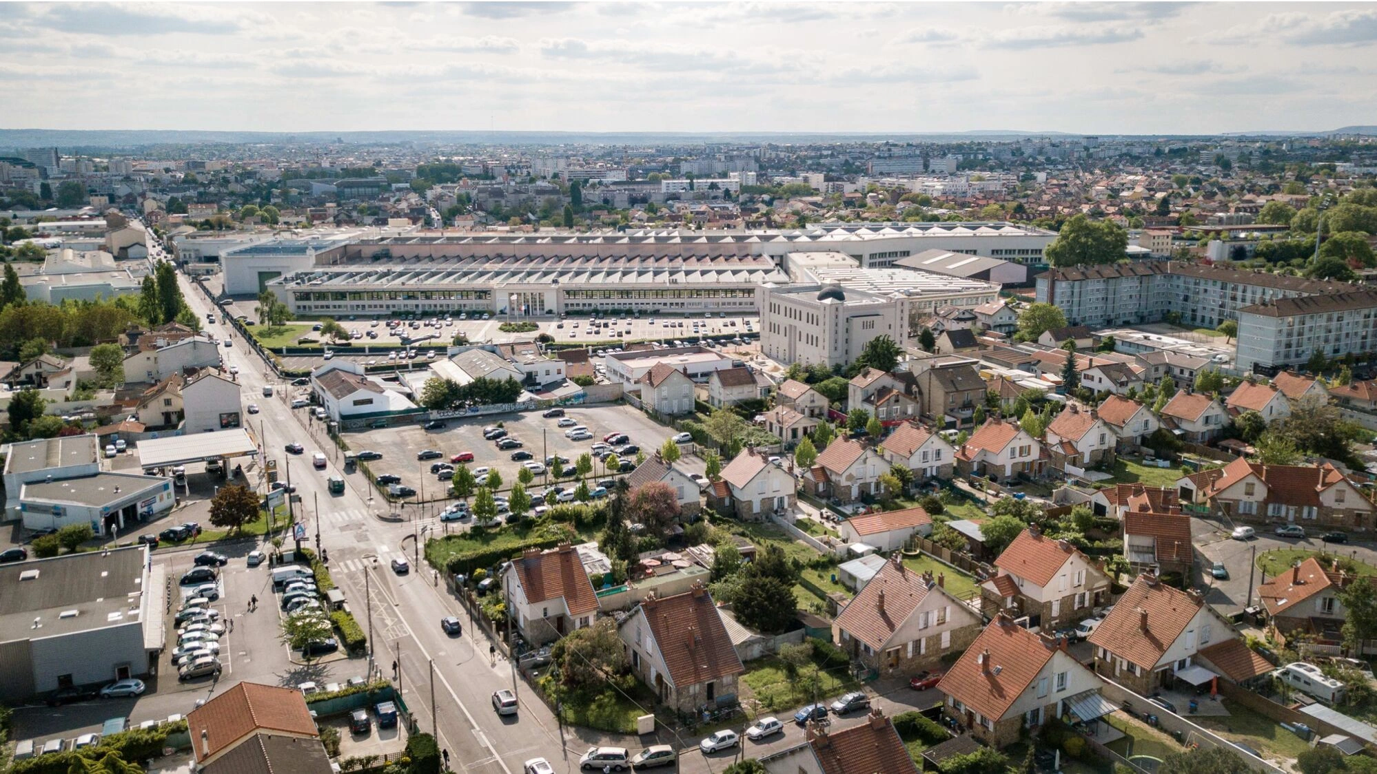 Immeubles résidentiels dans le centre-ville d’Argenteuil