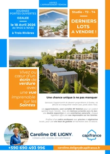 Devenez propriétaire en Guadeloupe, Journée Portes Ouvertes le 18/04