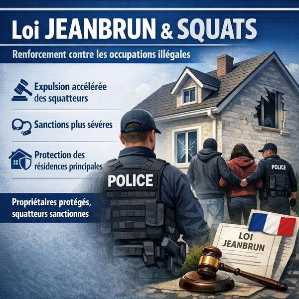 🏠 Loi Jeanbrun & squats : ce que les propriétaires doivent savoir en 2026