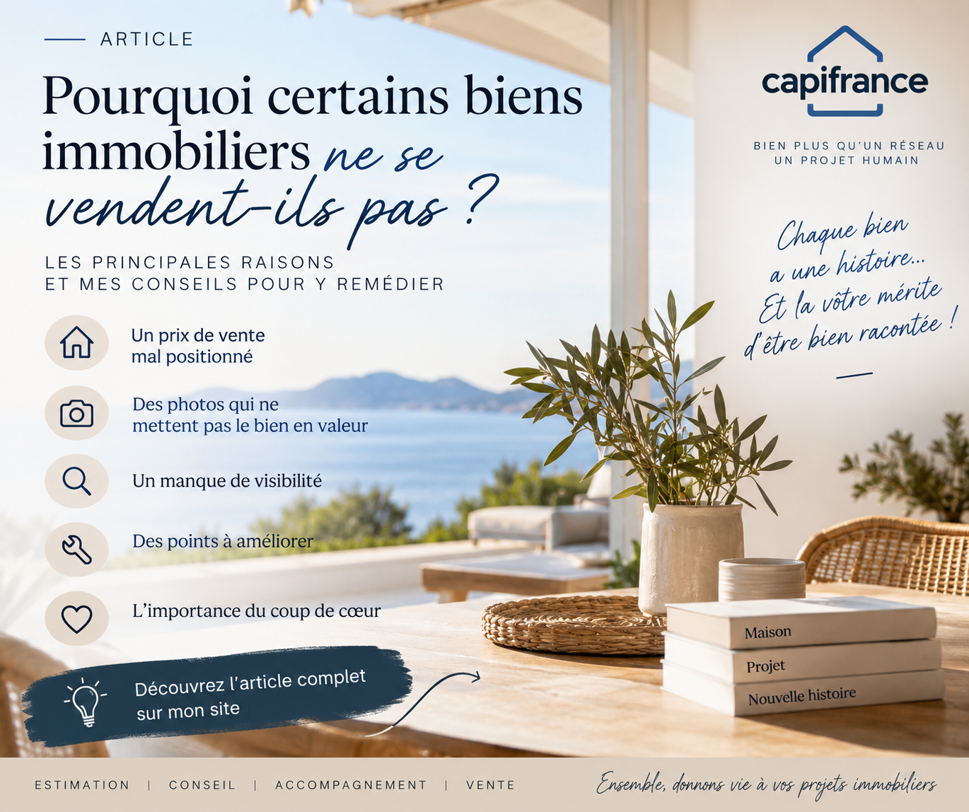 Pourquoi certains biens immobiliers ne se vendent-ils pas ?