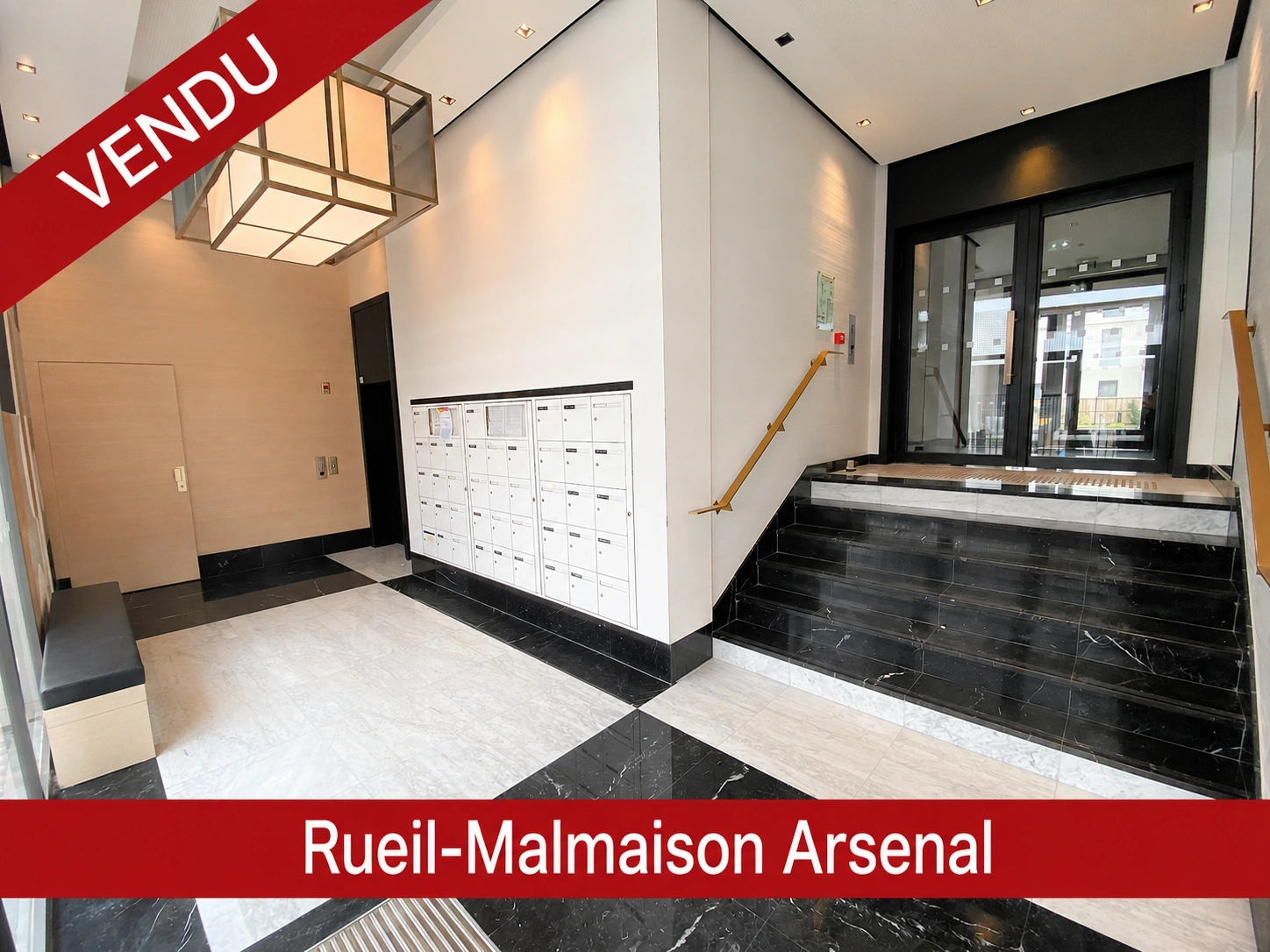 Appartement avec balcon vendu dans l'Écoquartier de l'Arsenal à Rueil-Malmaison