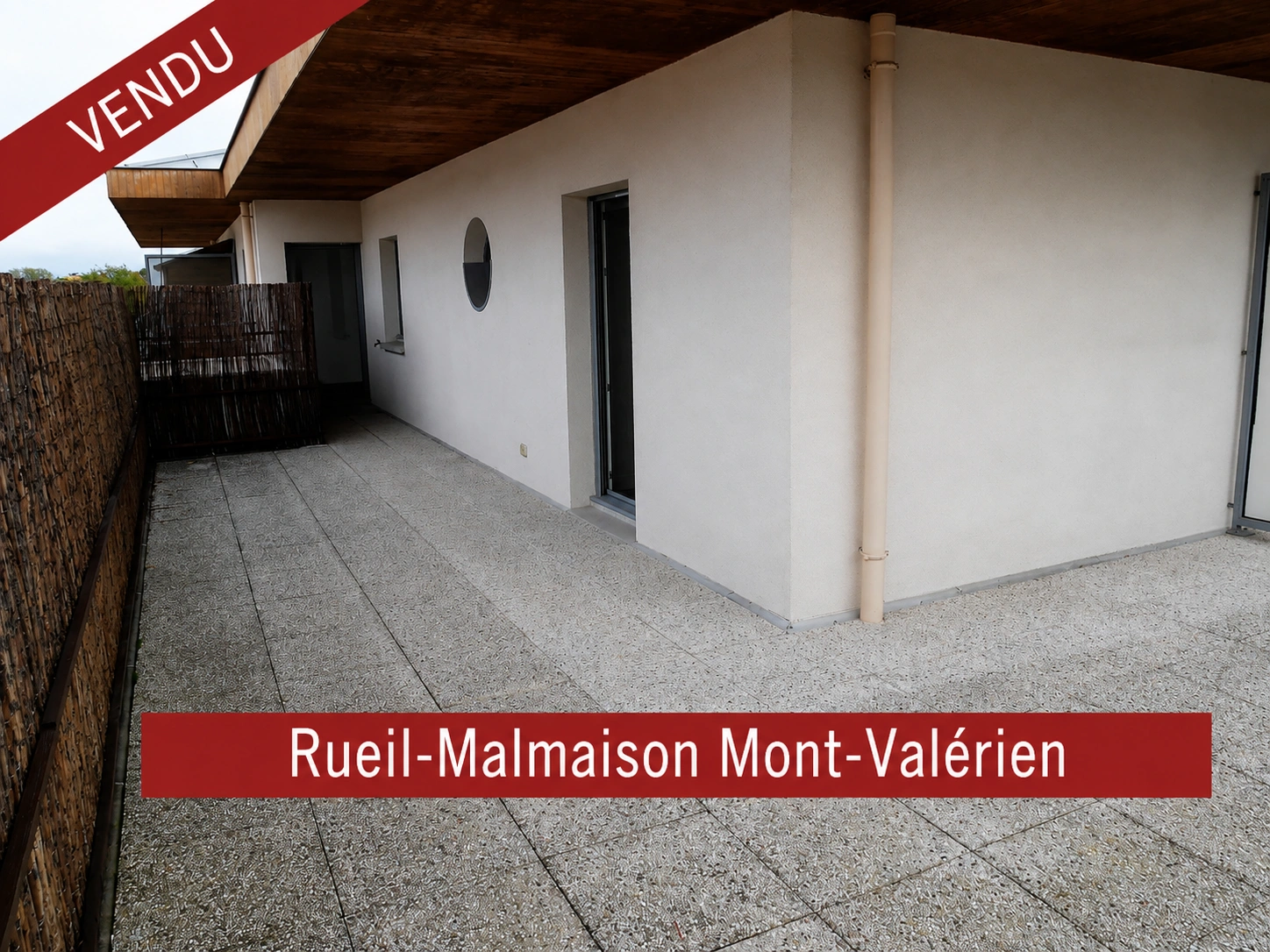 Vente d'un appartement en dernier étage avec terrasse au Mont-Valérien à Rueil-Malmaison par Sarah Bendib